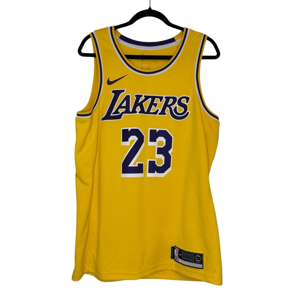 Lebron James Los Angeles Lakers Jersey NBA Basketball Nike Size L